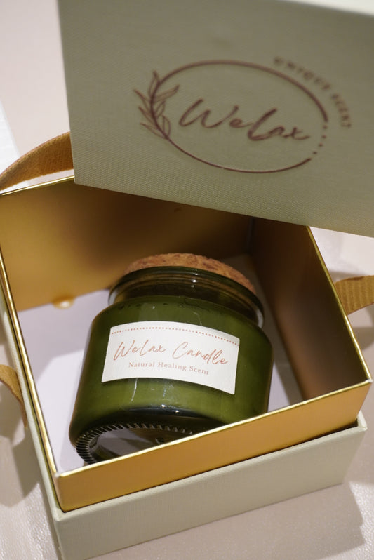 木燭芯大豆蠟燭禮盒 Wooden Wick Soy Candle Box