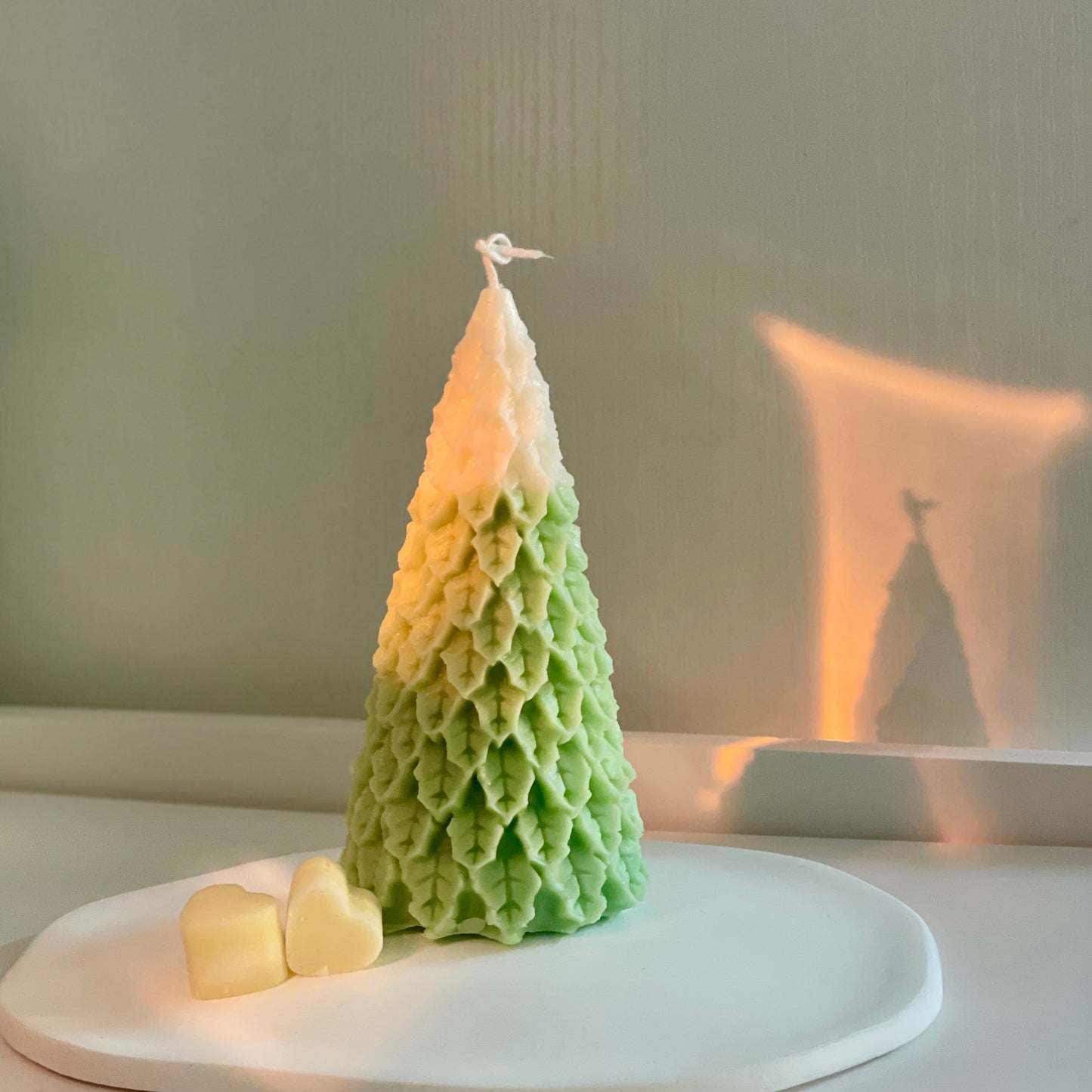 聖誕樹造型蠟燭