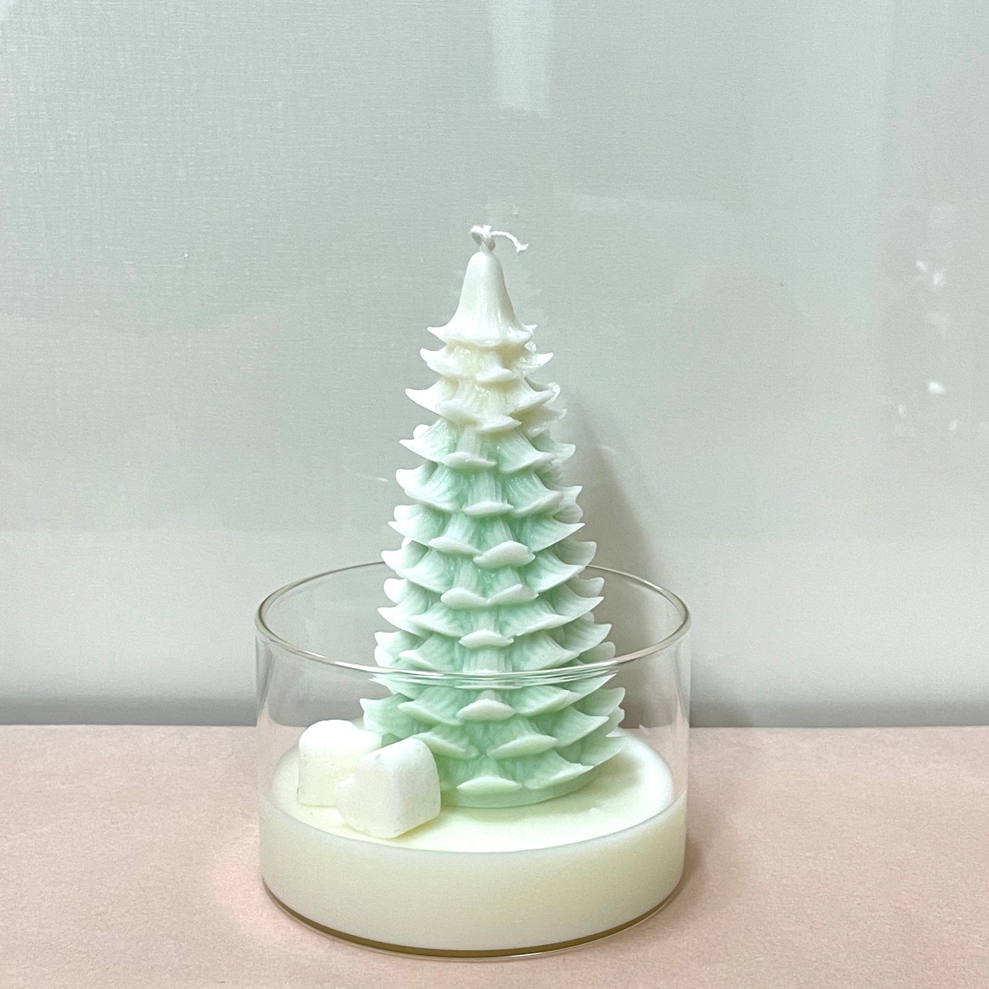 聖誕樹造型蠟燭